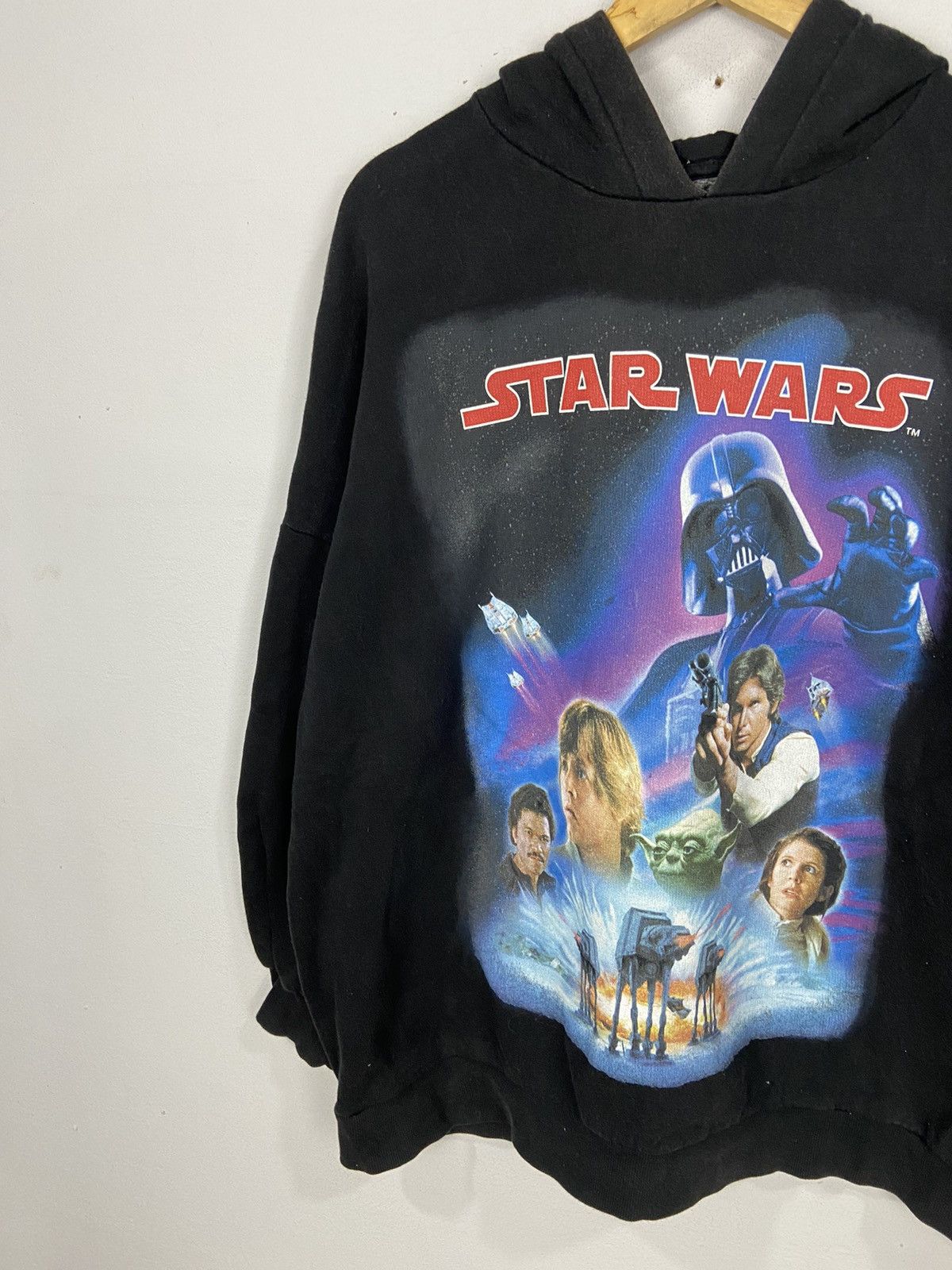 Other Star Wars Big Print Graphic Pullover Sweater Hoodie Size US L / EU 52-54 / 3 - 2 Thumbnail