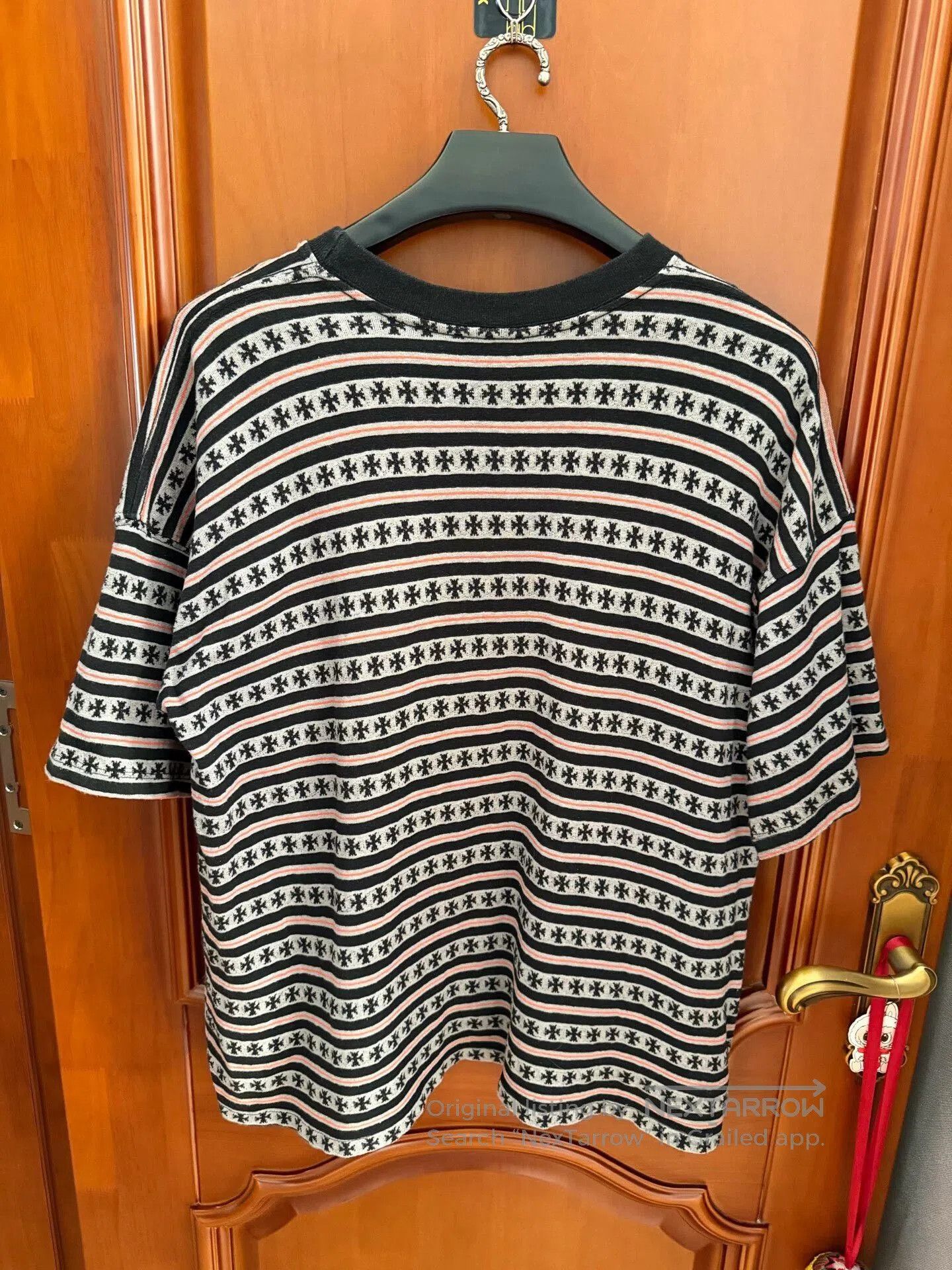 Chrome Hearts chrome hearts striped short sleeve shirt. Size US M / EU 48-50 / 2 - 2 Thumbnail