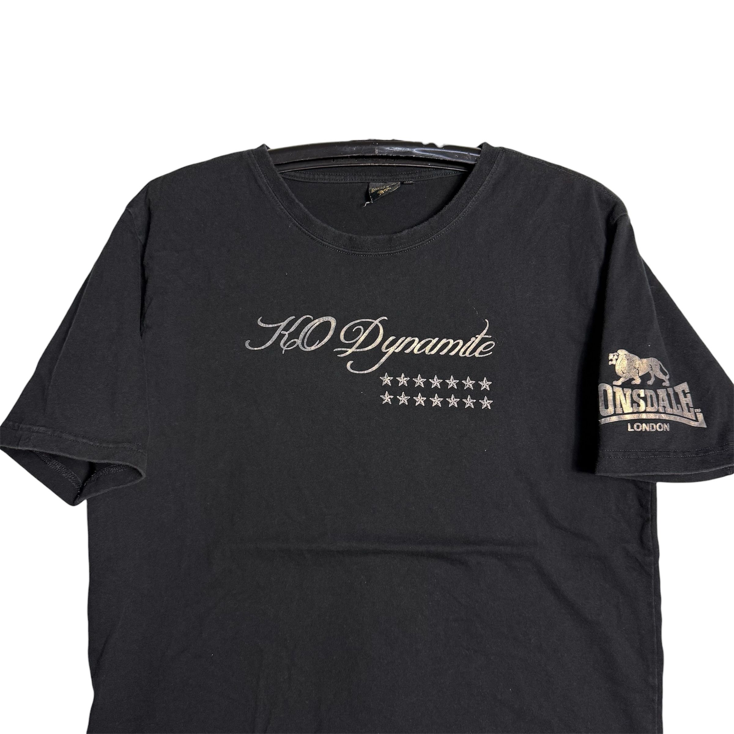 Lonsdale 🔥RARE🔥Vintage Lonsdale London Gold Logo T-shirt Size US XL / EU 56 / 4 - 2 Thumbnail