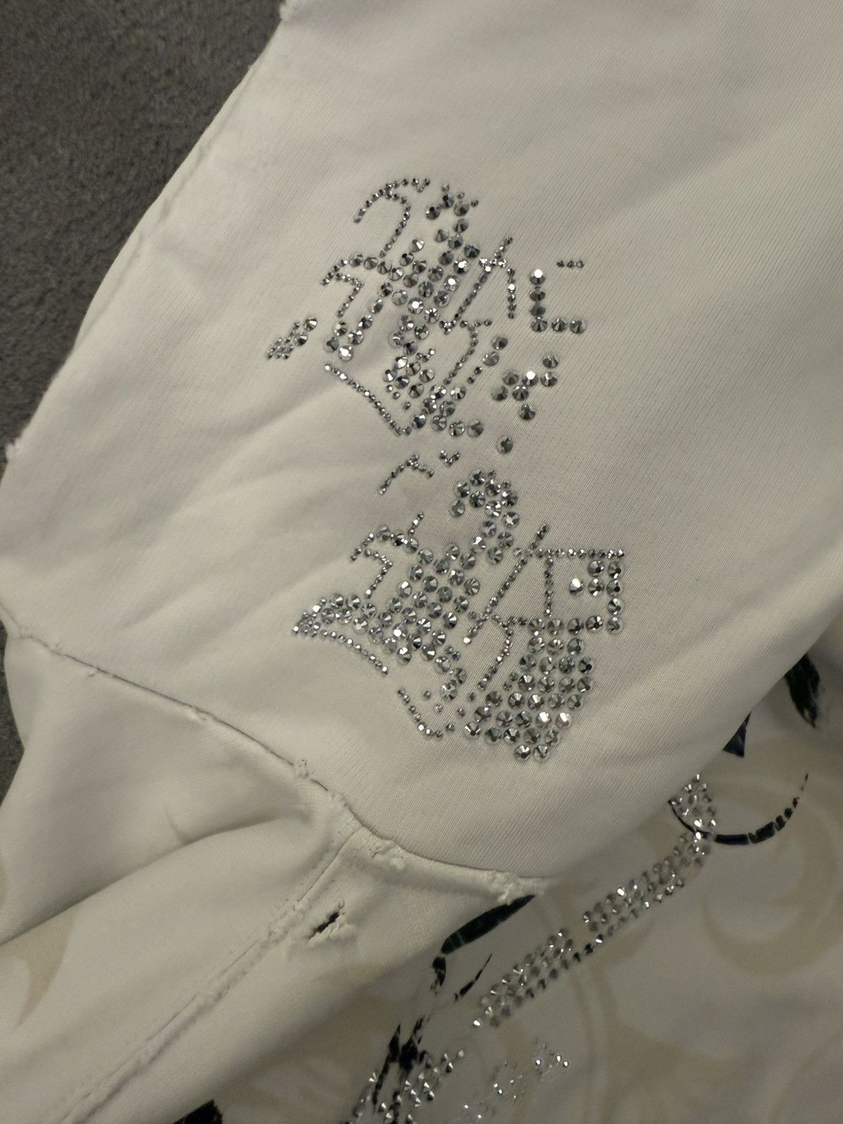Balenciaga Balenciaga tacky embellished zip up hoodie Size US L / EU 52-54 / 3 - 6 Thumbnail