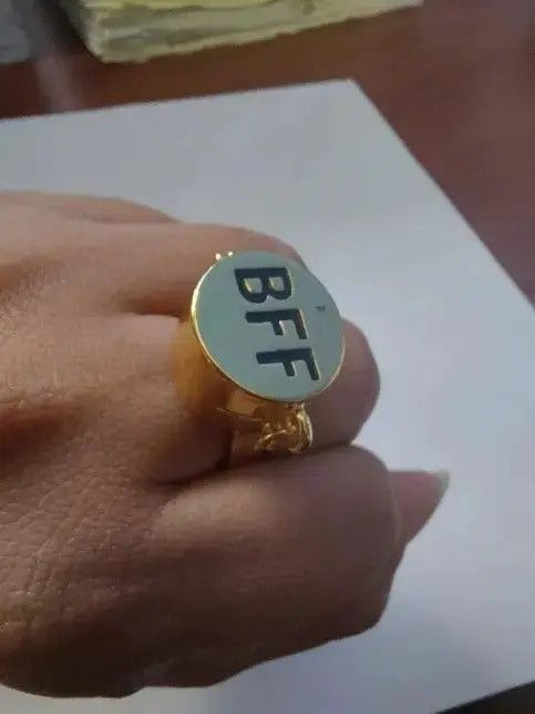 Japanese Brand Rotate BFF Ring Adjustable Ring Size ONE SIZE - 2 Thumbnail