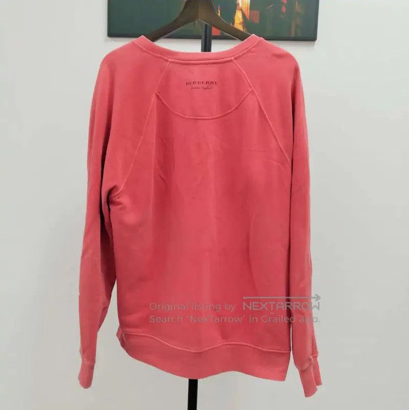 Burberry Burberry Men's Long Sleeve Sweatshirt in Brick Red. Size US M / EU 48-50 / 2 - 3 Thumbnail