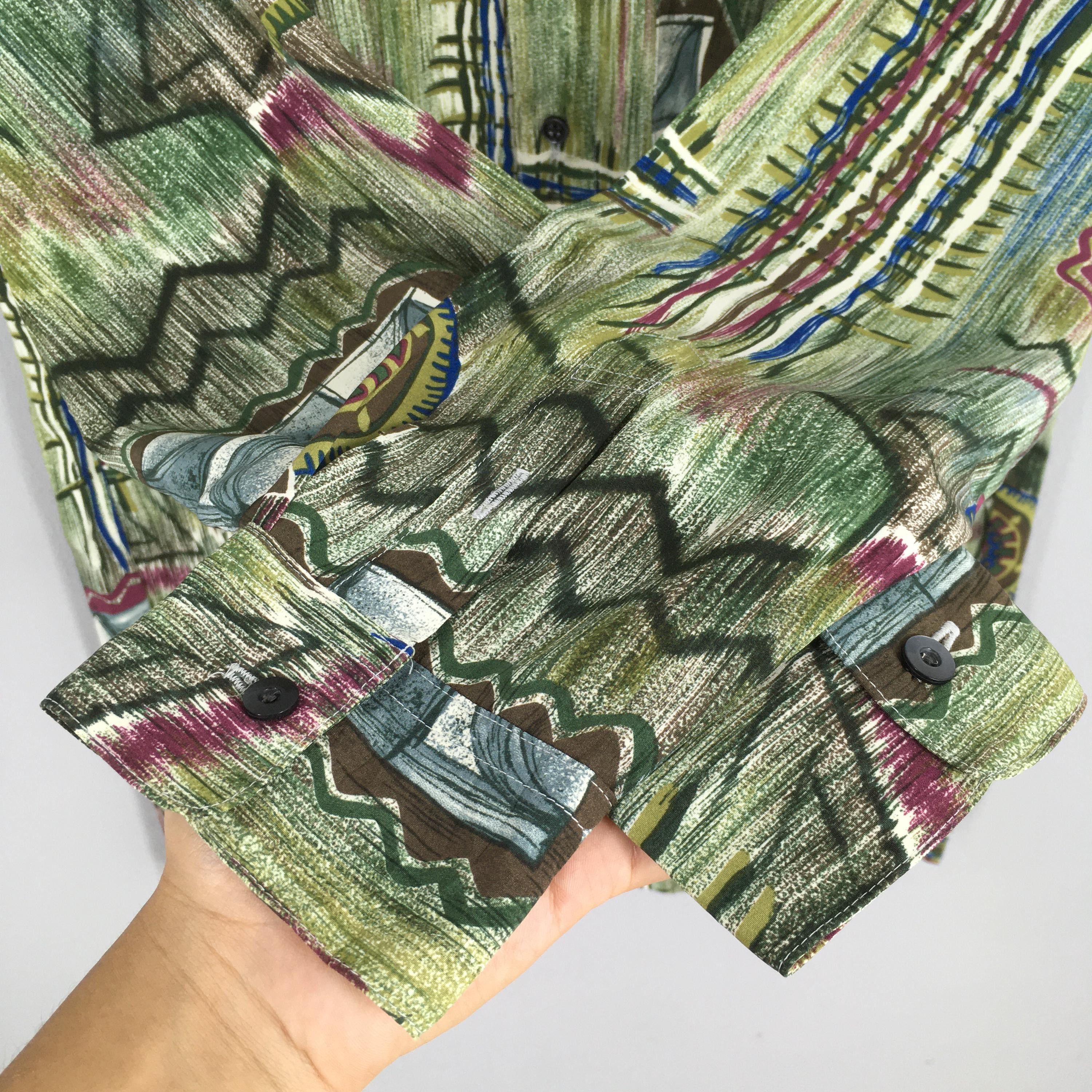 90s Arnold Palmer Renown Abstract Multicolor Shirt Medium