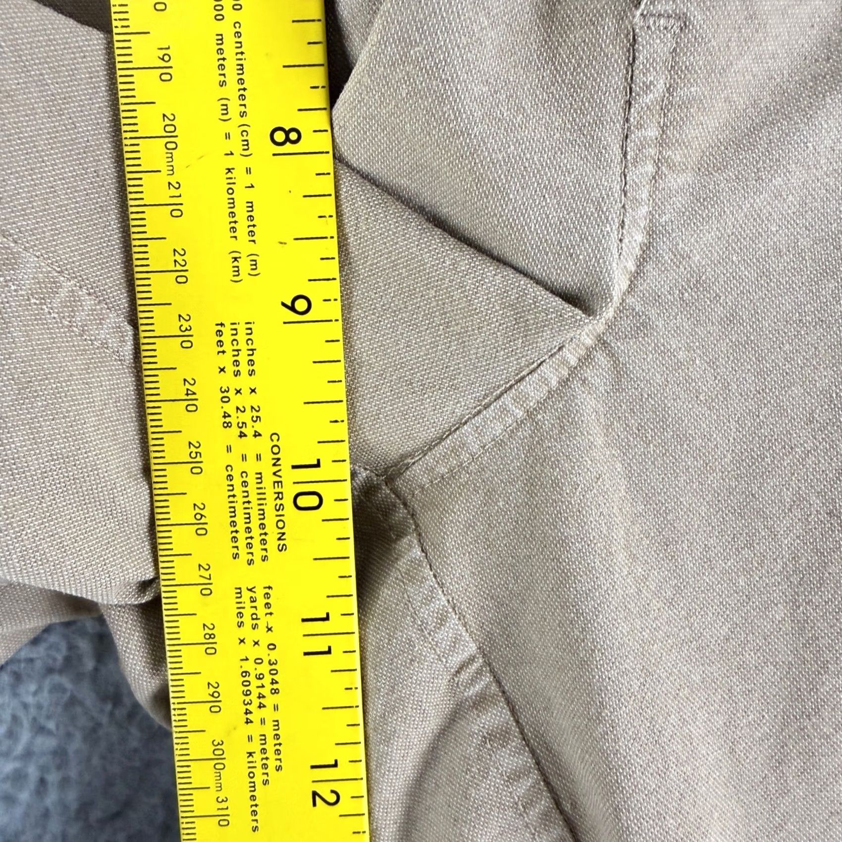 Lululemon Lululemon ABC Jogger Pants Mens Medium Tan Khaki Tapered Drawstring Stretch Size US 31 - 5 Thumbnail