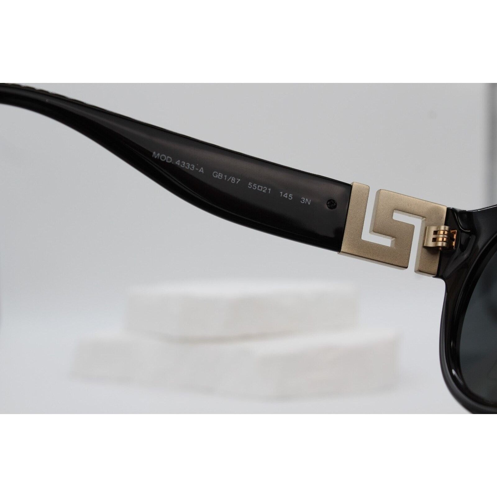 Versace Versace VE4333-A GB1/B7 Sunglasses - Black/Gold Size ONE SIZE - 5 Thumbnail