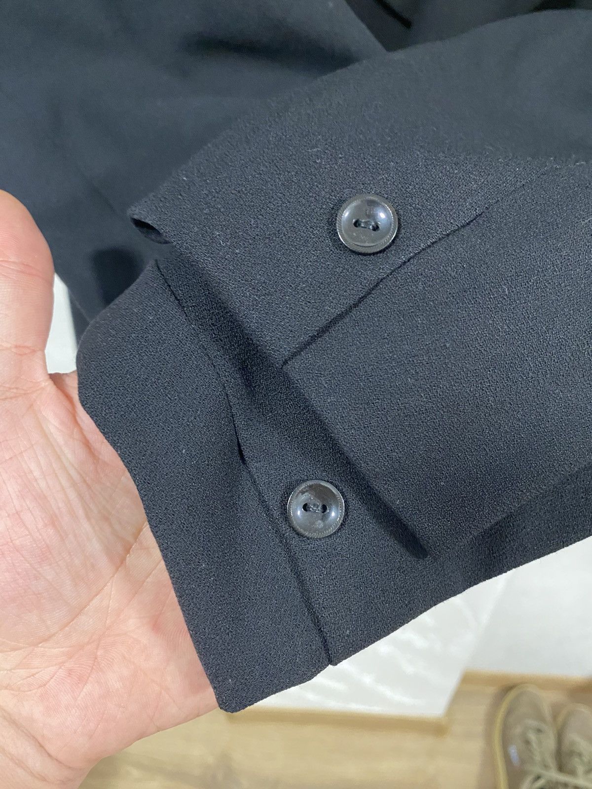 Vintage Regent Feinste Handarbeit Black Tuxedo with Shawl Lapel Suit Size 52R - 4 Thumbnail