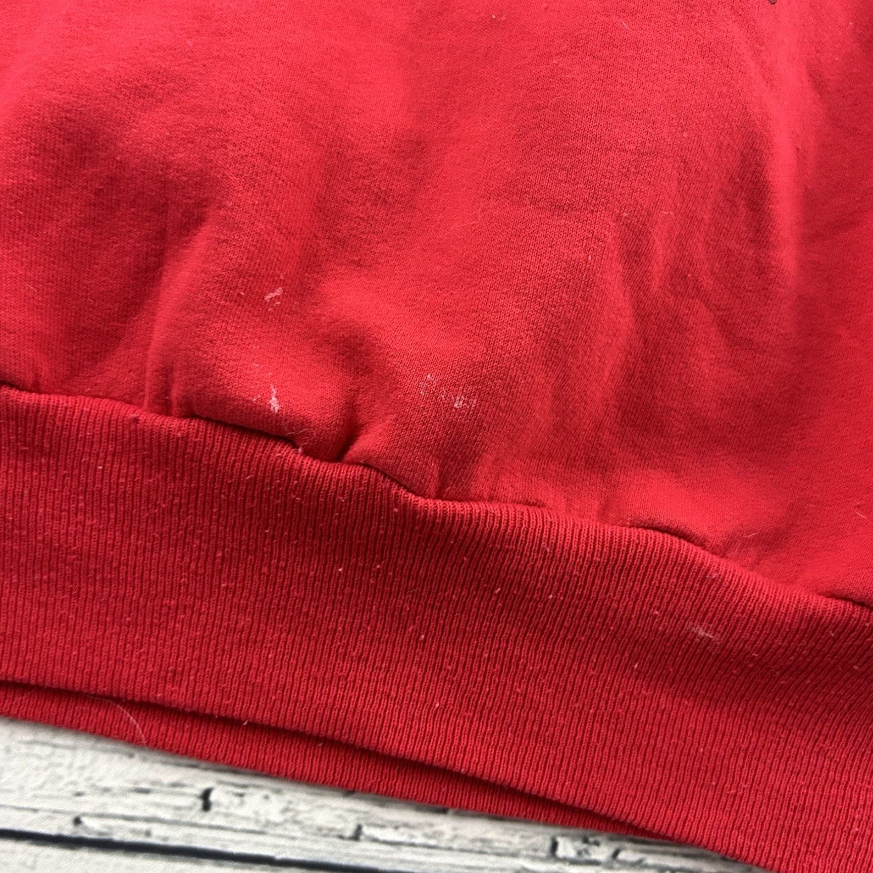 Hanes Vintage Hanes Santa Paws San Diego Zoo Pullover Crewneck Sweatshirt Men L Red Size US L / EU 52-54 / 3 - 2 Thumbnail