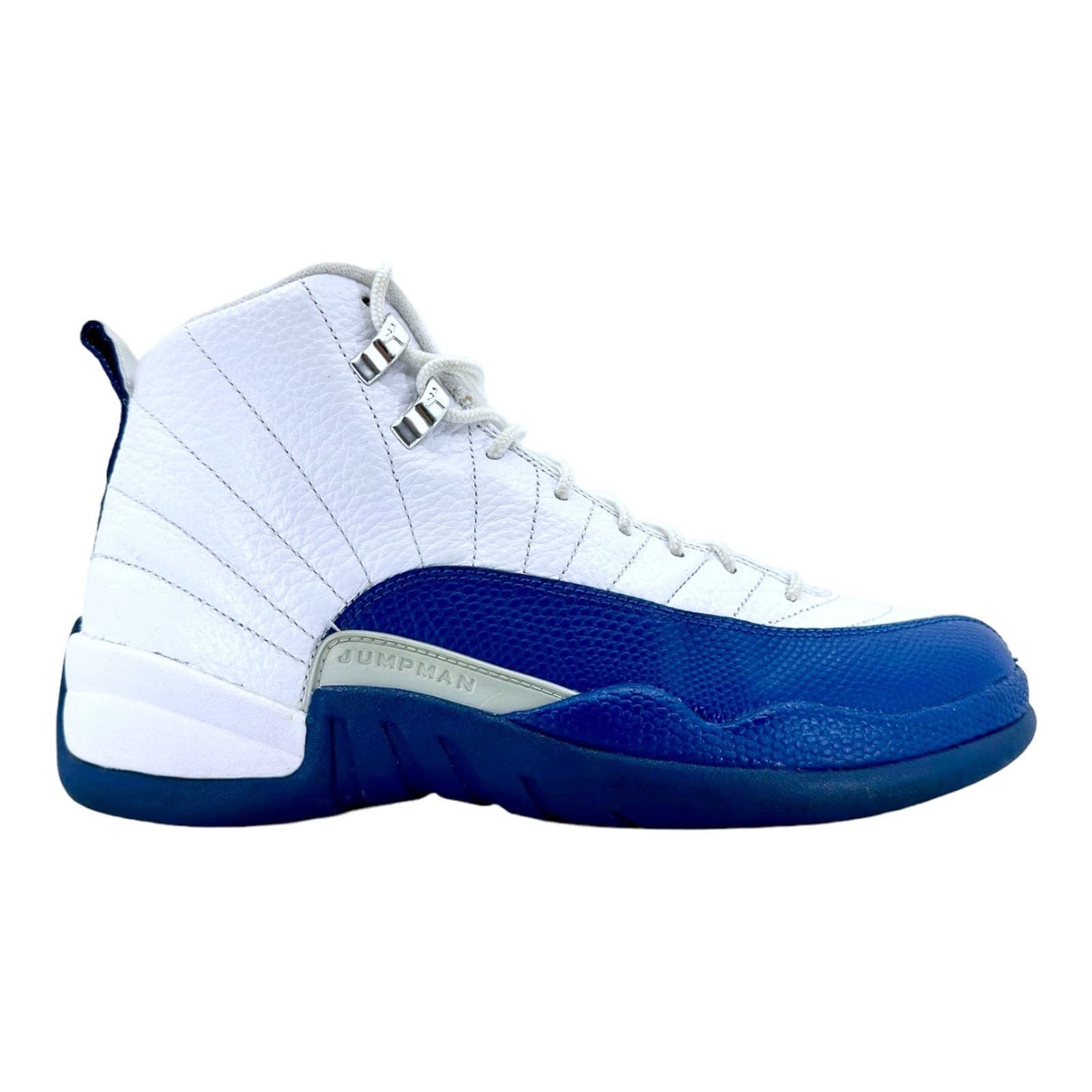 image of Nike Air Jordan 12 Retro French Blue (2016) Pre-Owned Shoes, Men's (Size 9)