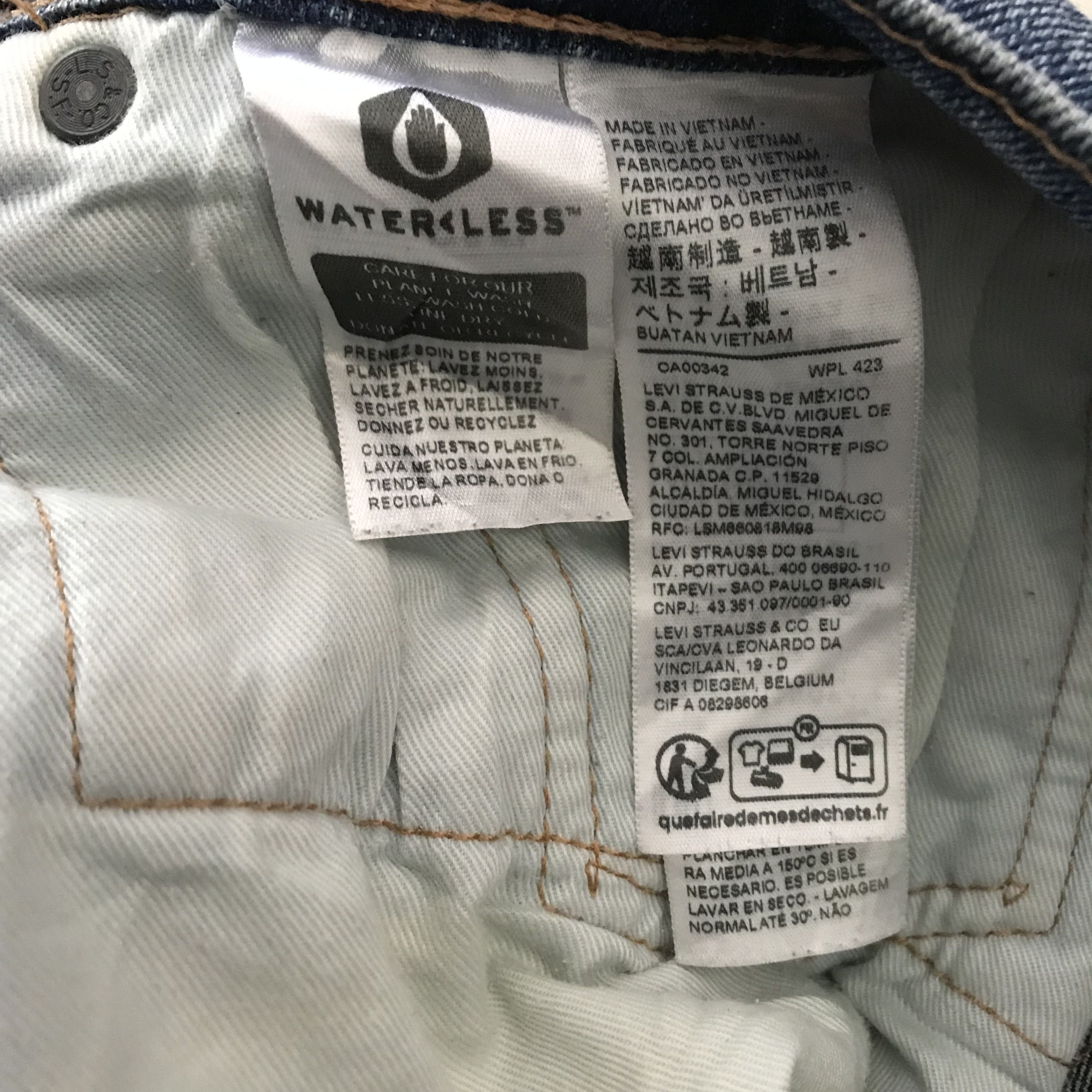 Levi's Vintage Y2K Levi’s 505 Bootcut Straight Leg Faded Jeans Size 33" - 12 Thumbnail