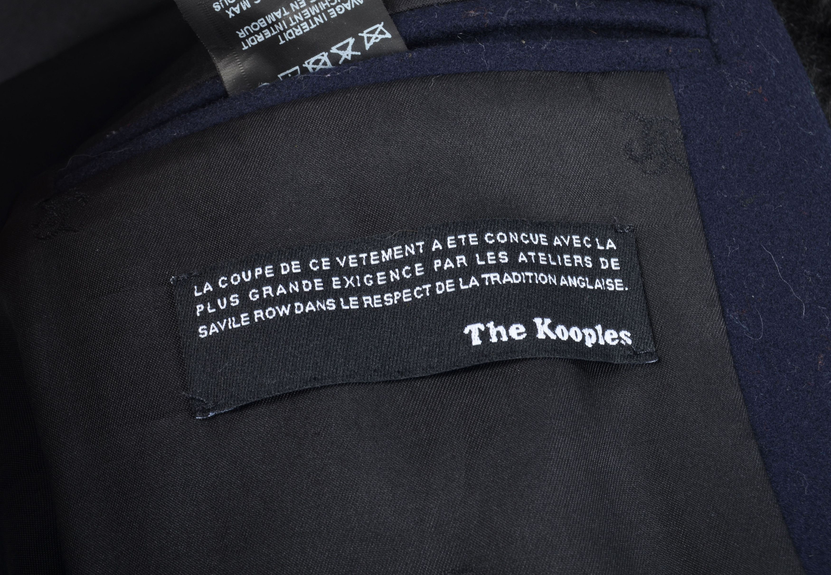 The Kooples The Kooples Navy Wool Cashmere Blend Duffle Coat Size XS / US 0-2 / IT 36-38 - 10 Thumbnail