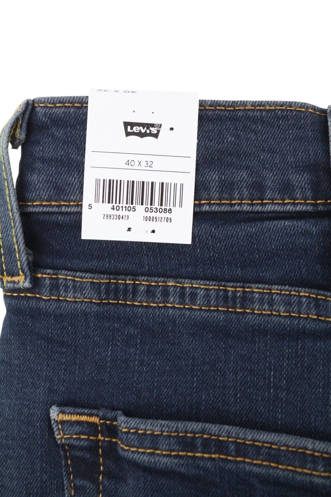 Levi's 512 W40/L32 Blue Faded Slim Taper Stretch Jeans 87074 Size US 40 / EU 56 - 7 Thumbnail