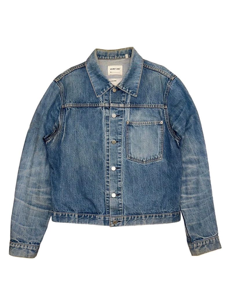 HELMUT LANG ジャケット NEXT51｜D.F.L｜HELMUT LANG 03SS VINTAGE BROKEN DENIM LEATHER