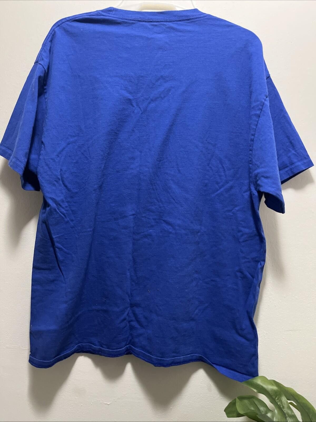 Hanes St. Louis Blues We Bleed Blue T-Shirt NHL Hockey Shirt Large Size ONE SIZE - 3 Thumbnail