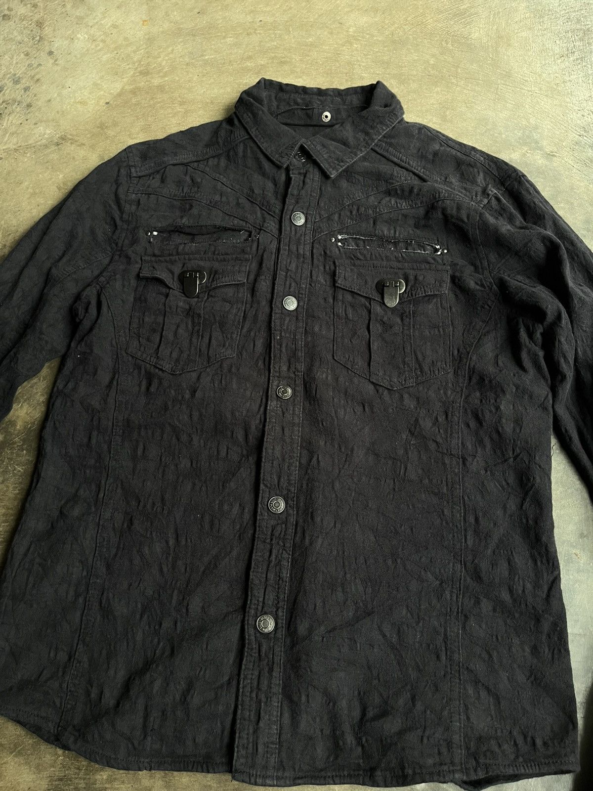 Le Grande Bleu (L.G.B.) 2000s JAPANESE IN THE ATTIC BONDAGE GOTHIC PUNK VKEI STYLE Size US M / EU 48-50 / 2 - 10 Thumbnail