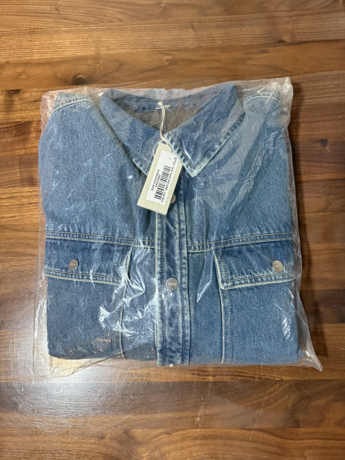 Kith Kith Denim Apollo Shirt Jacket Luka Wash Blue Size Large Size US L / EU 52-54 / 3 - 3 Thumbnail