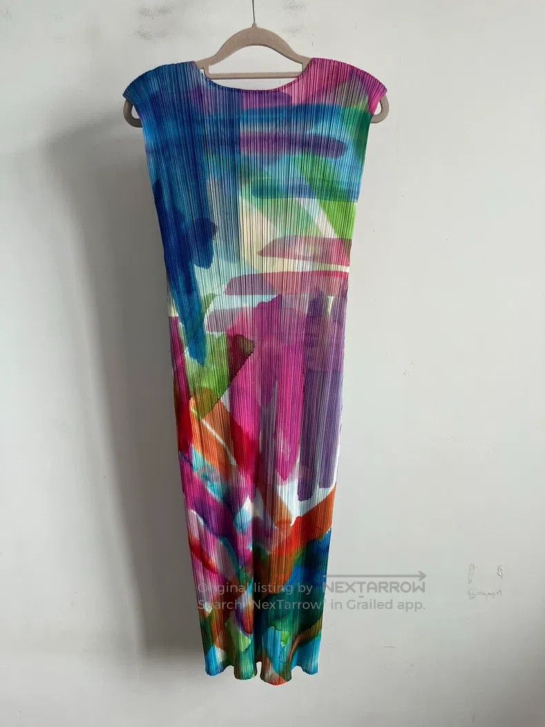 Issey Miyake Issey Miyake Color Block Dress Size M / US 6-8 / IT 42-44 - 2 Thumbnail