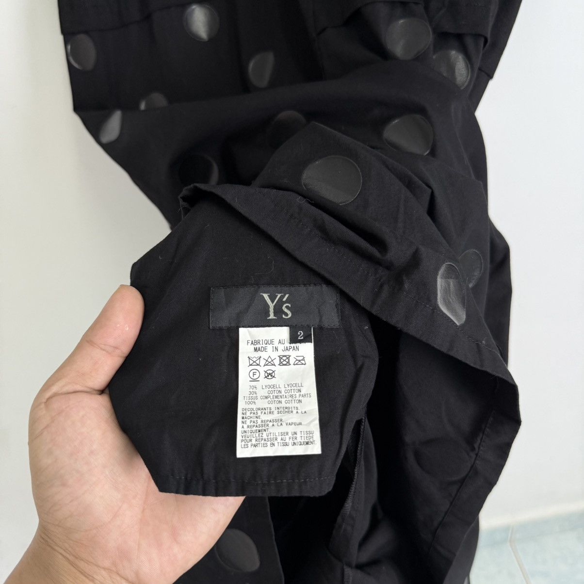 Y's Y’s By Yohji Yamamoto Polka Dress. Size S / US 4 / IT 40 - 3 Thumbnail