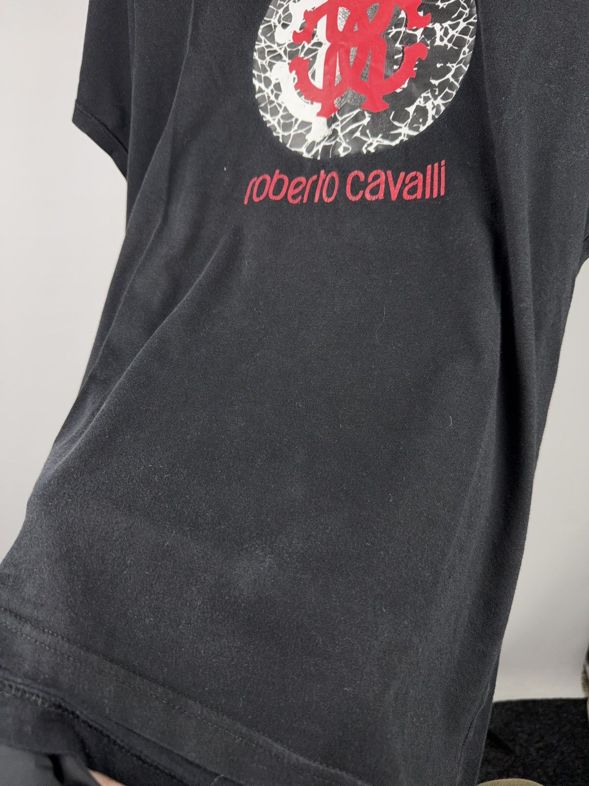 Roberto Cavalli Roberto Cavalli Beachwear Logo Graphic T-Shirt Black Size L Size US L / EU 52-54 / 3 - 7 Thumbnail