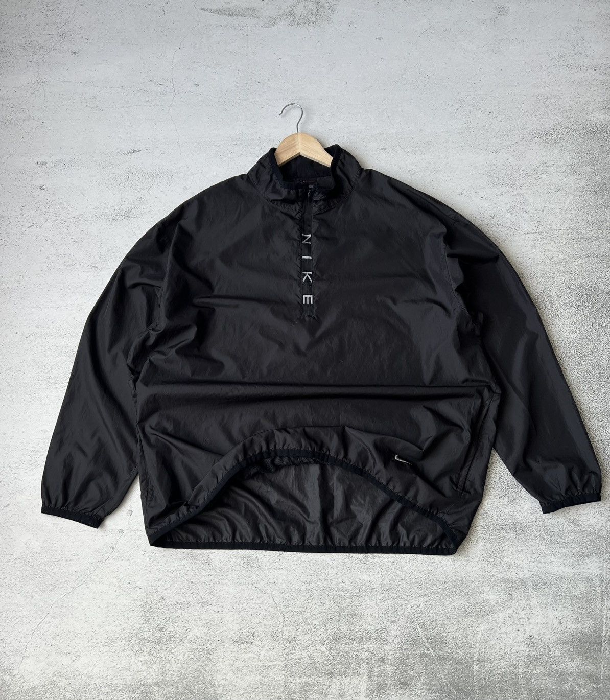 Nike Nike Vintage Black Anorak Jacket size XXL Size US XXL / EU 58 / 5 - 1 Thumbnail