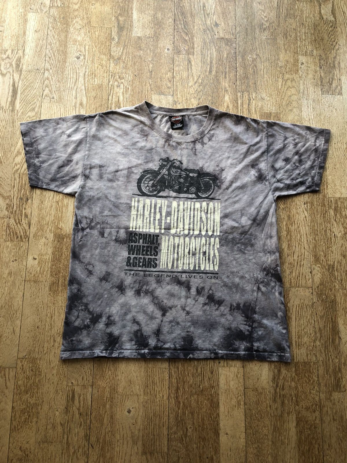 Harley Davidson × Vintage RARE VINTAGE HARLEY DAVIDSON MOTORCYCLES TEE SHIRT Size US L / EU 52-54 / 3 - 1 Thumbnail