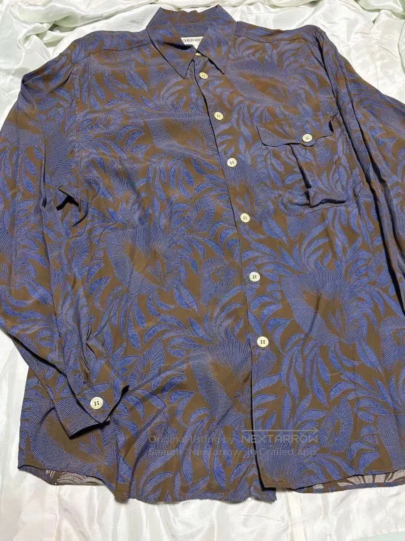 Giorgio Armani Vintage Giorgio Armani 90s Baroque Shirt. Size US S / EU 44-46 / 1 - 2 Thumbnail