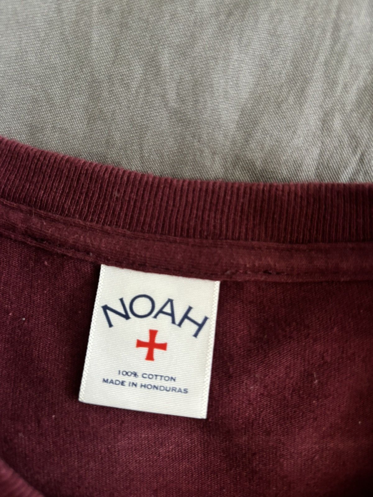 Designer × Noah Noah Blackbeard logo tee maroon Size US S / EU 44-46 / 1 - 4 Thumbnail