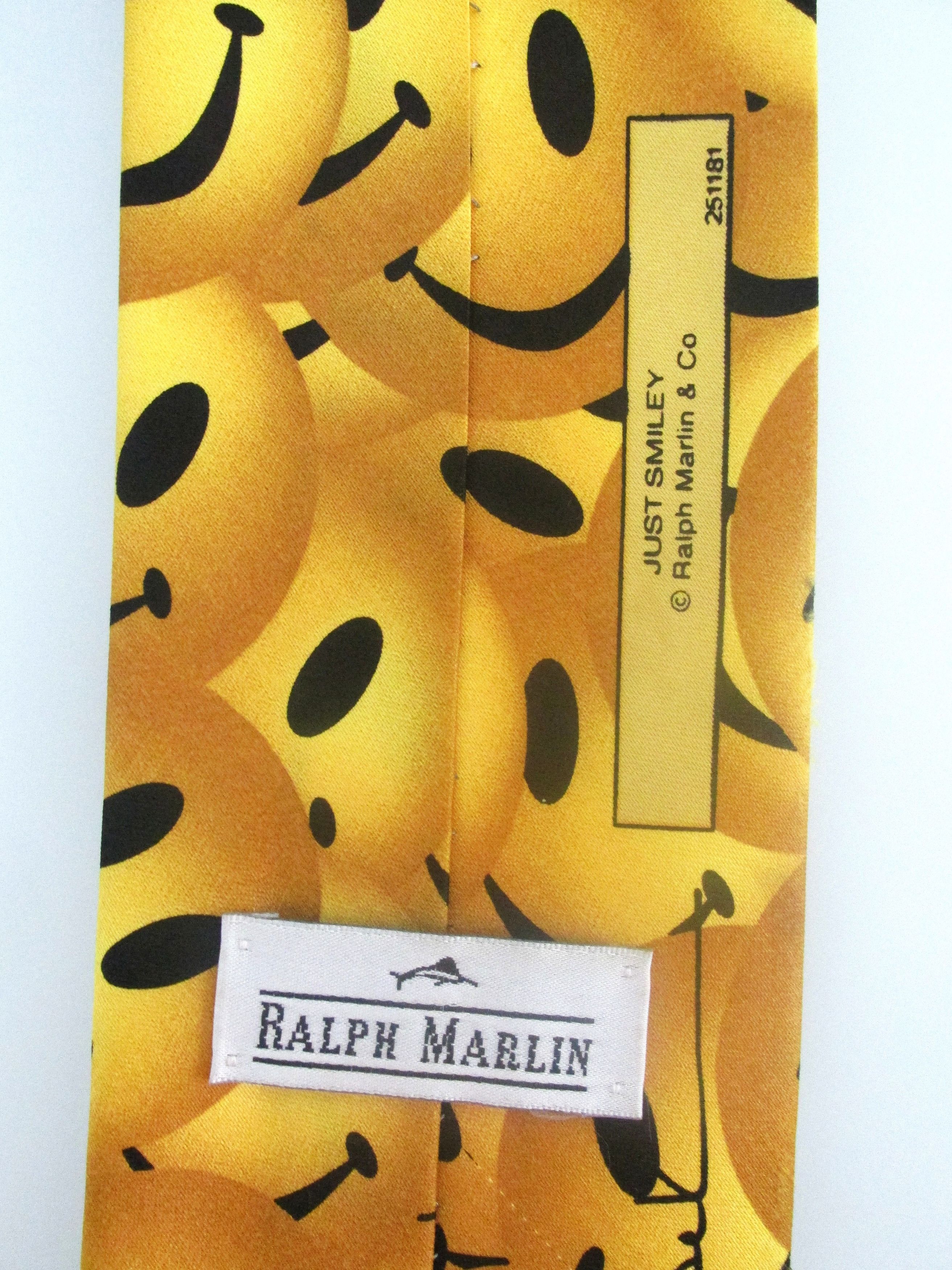 Ralph Marlin Smiley Face (NWOT) Men's Tie by Ralph Marlin Size ONE SIZE - 6 Thumbnail