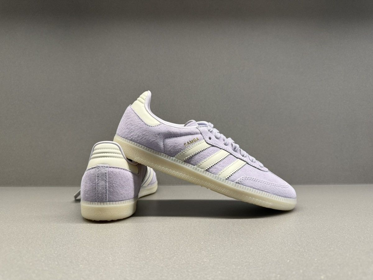 Adidas Adidas Samba OG Silver Dawn Chalk Size US 11.5 / EU 44-45 - 7 Thumbnail