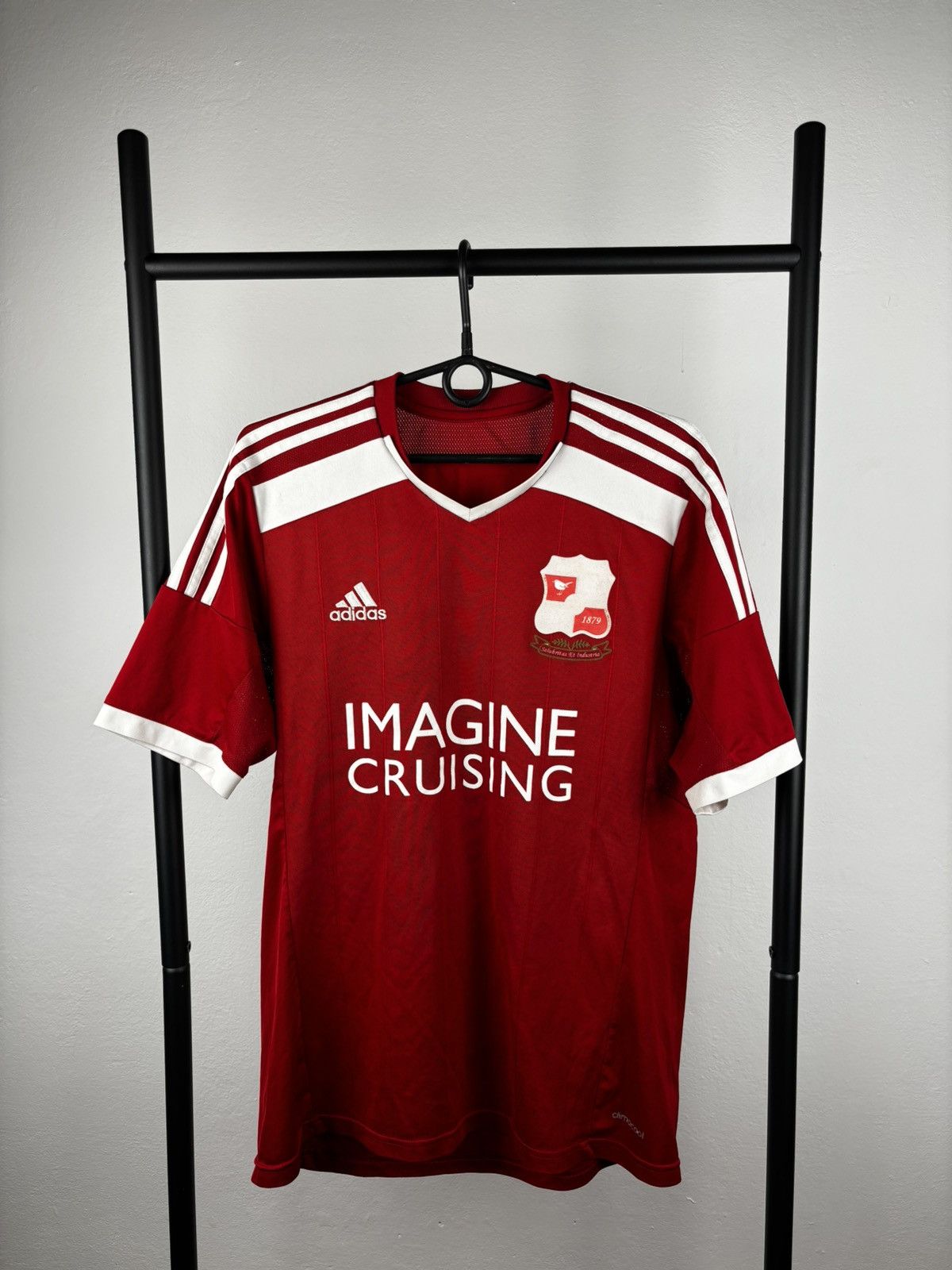Adidas × Vintage Swindon Town FC 2014-2015 14/15 Adidas Home Jersey M-L Size US M / EU 48-50 / 2 - 1 Thumbnail