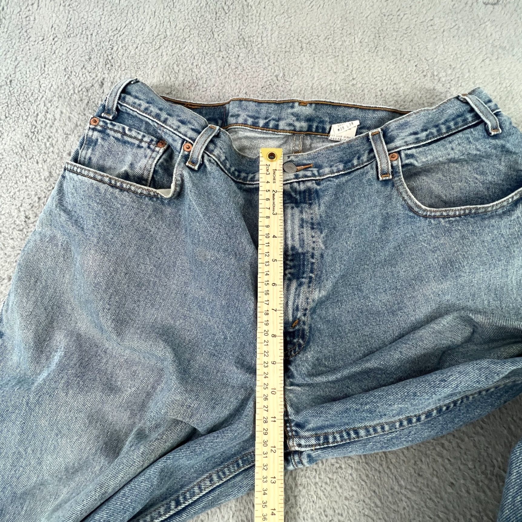 Levi's VINTAGE Levi's Jeans Men 38x34 Baggy Fit Denim USA 90s Size US 38 / EU 54 - 6 Thumbnail