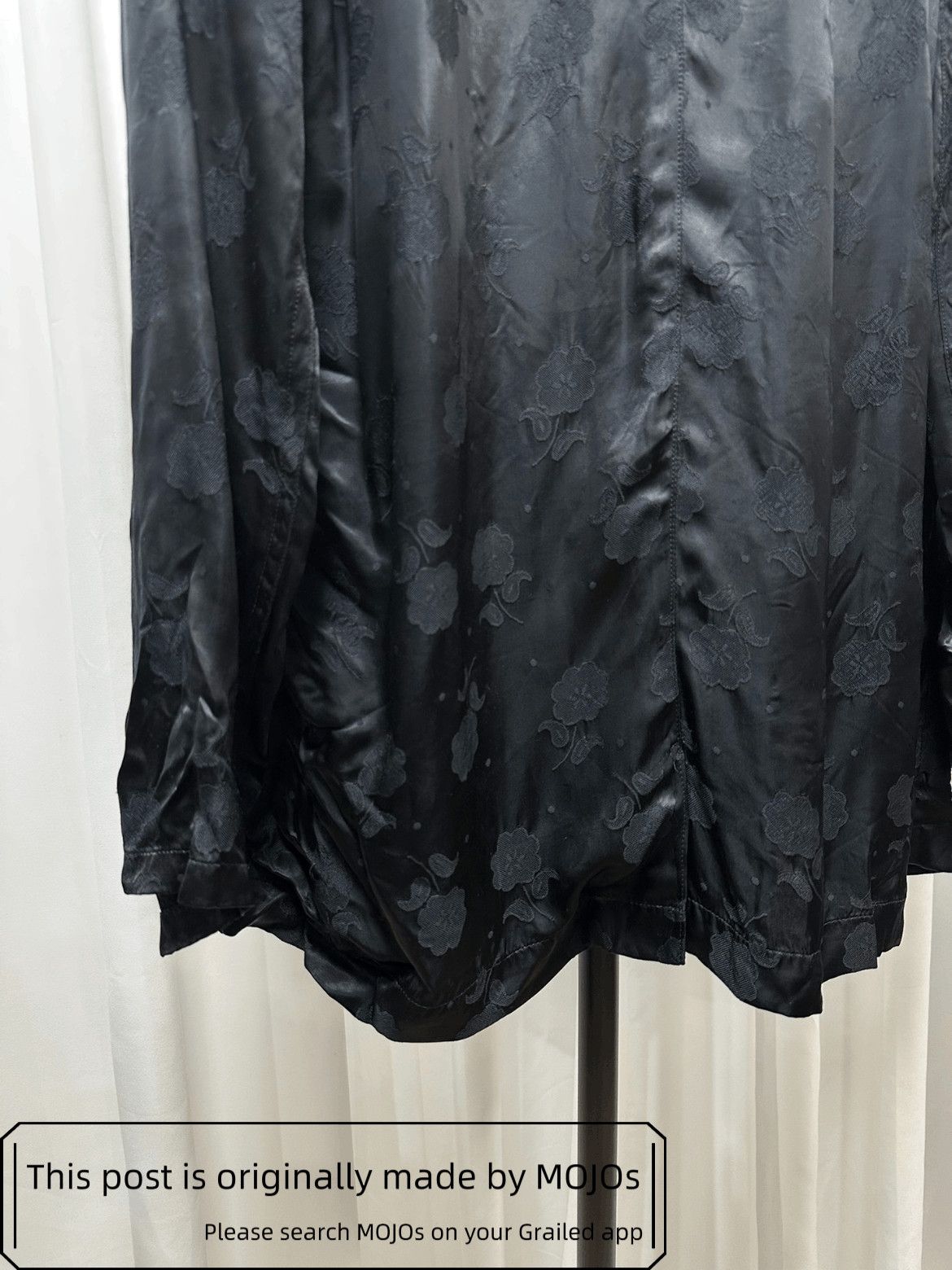 Dries Van Noten Sz 48 Dries Van Noten Flower Pattern Satin Jacket Size US M / EU 48-50 / 2 - 6 Thumbnail