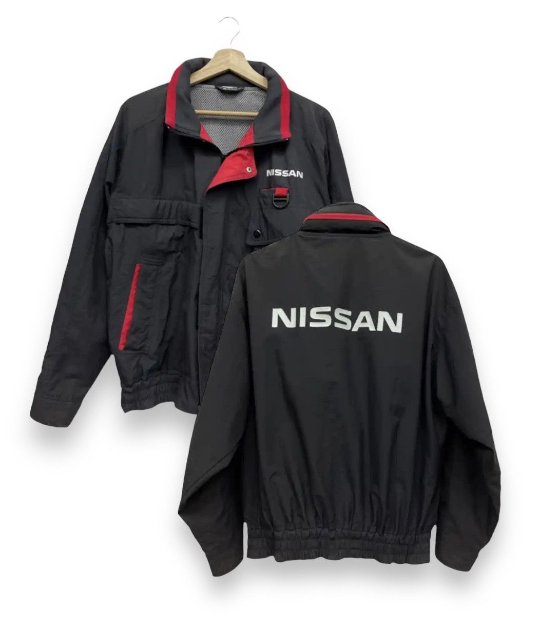 NISMO🔥Vintage NISSAN Workwear Nylon Bomber Style Jacket