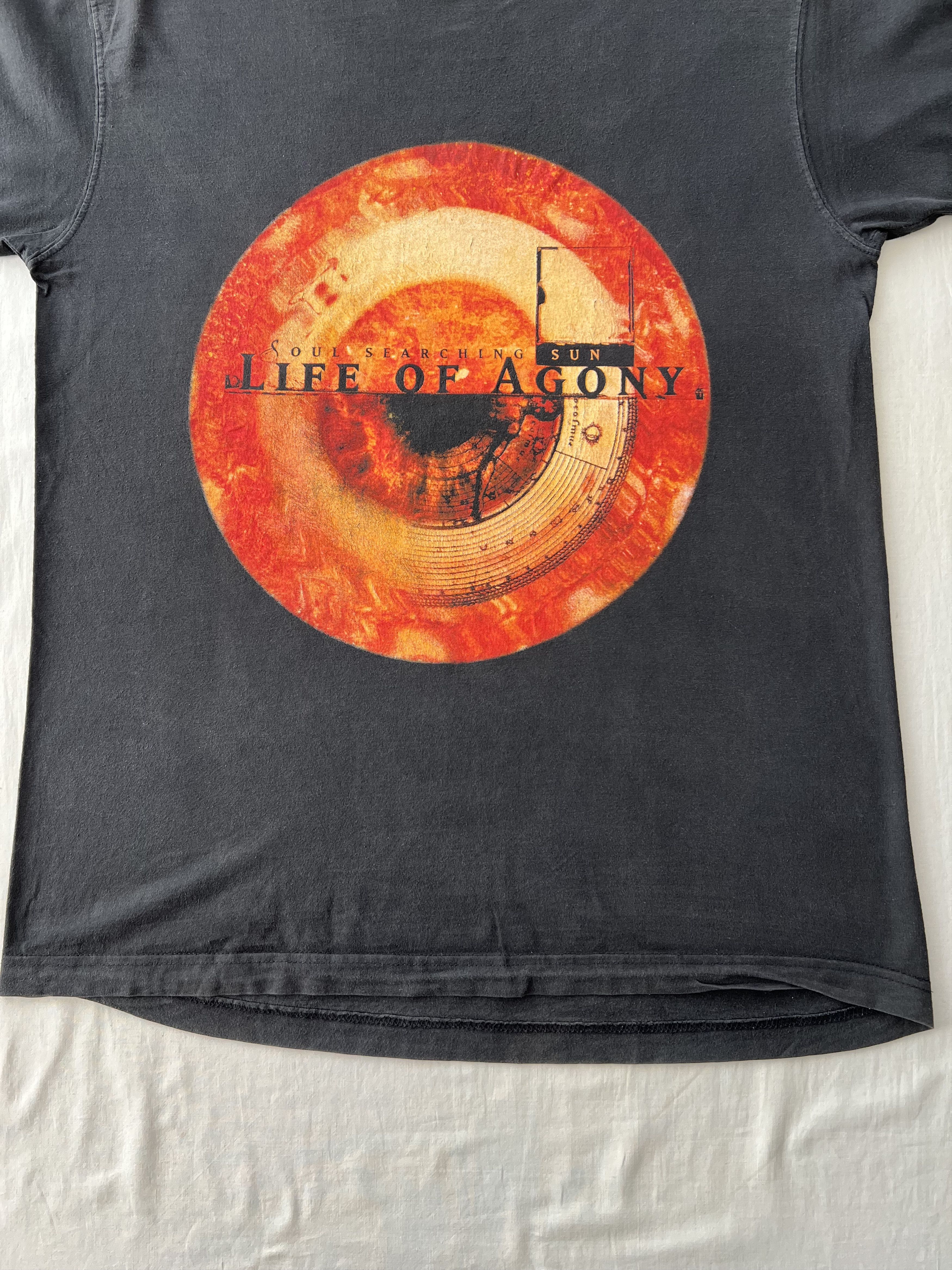 Band Tees Vintage 1997 Life of Agony Soul Searching Sun Metal Band Tee Size US L / EU 52-54 / 3 - 9 Thumbnail
