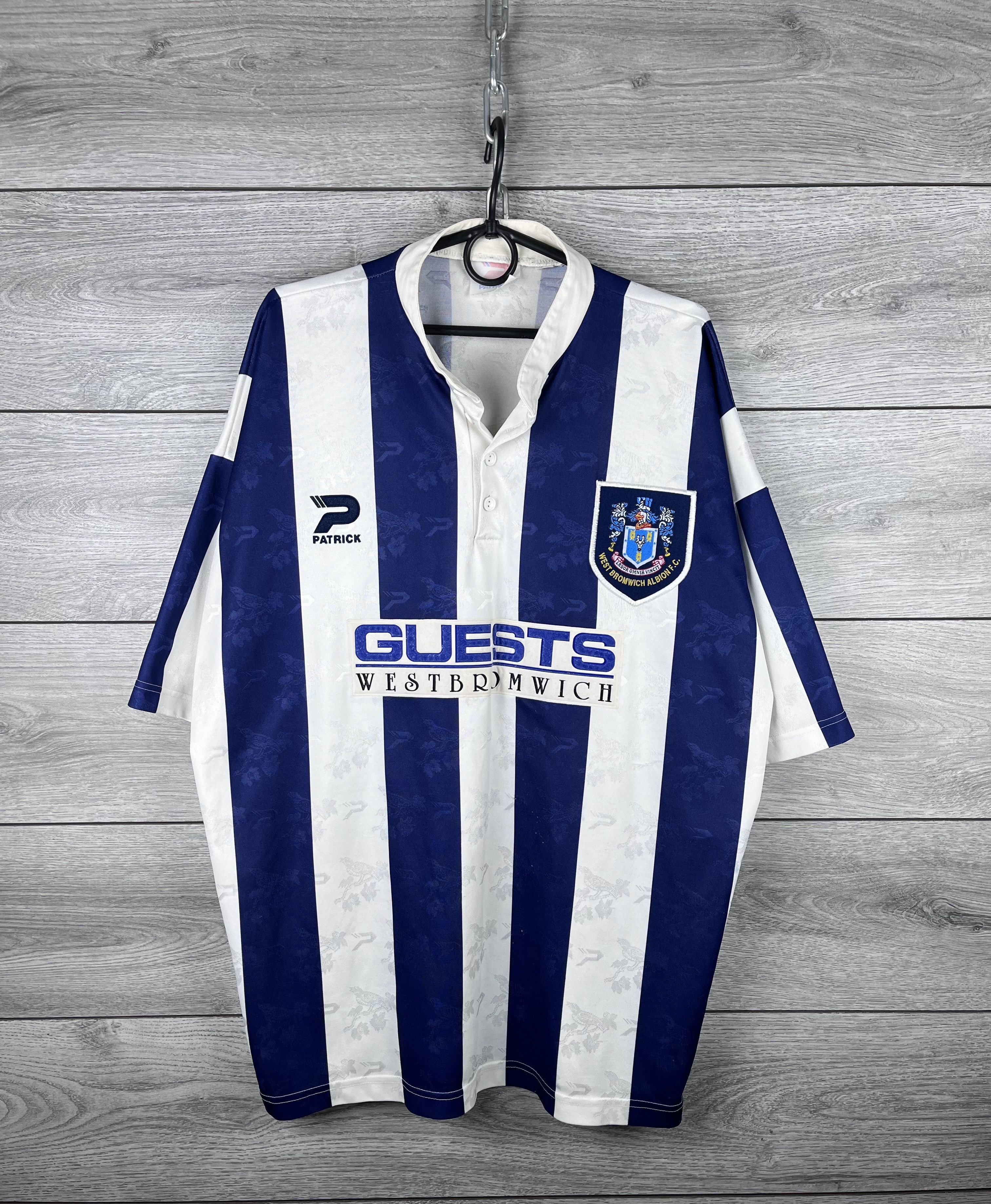 Vintage Vintage soccer jersey West Bromwich Albion size Xl Size US XL / EU 56 / 4 - 1 Thumbnail