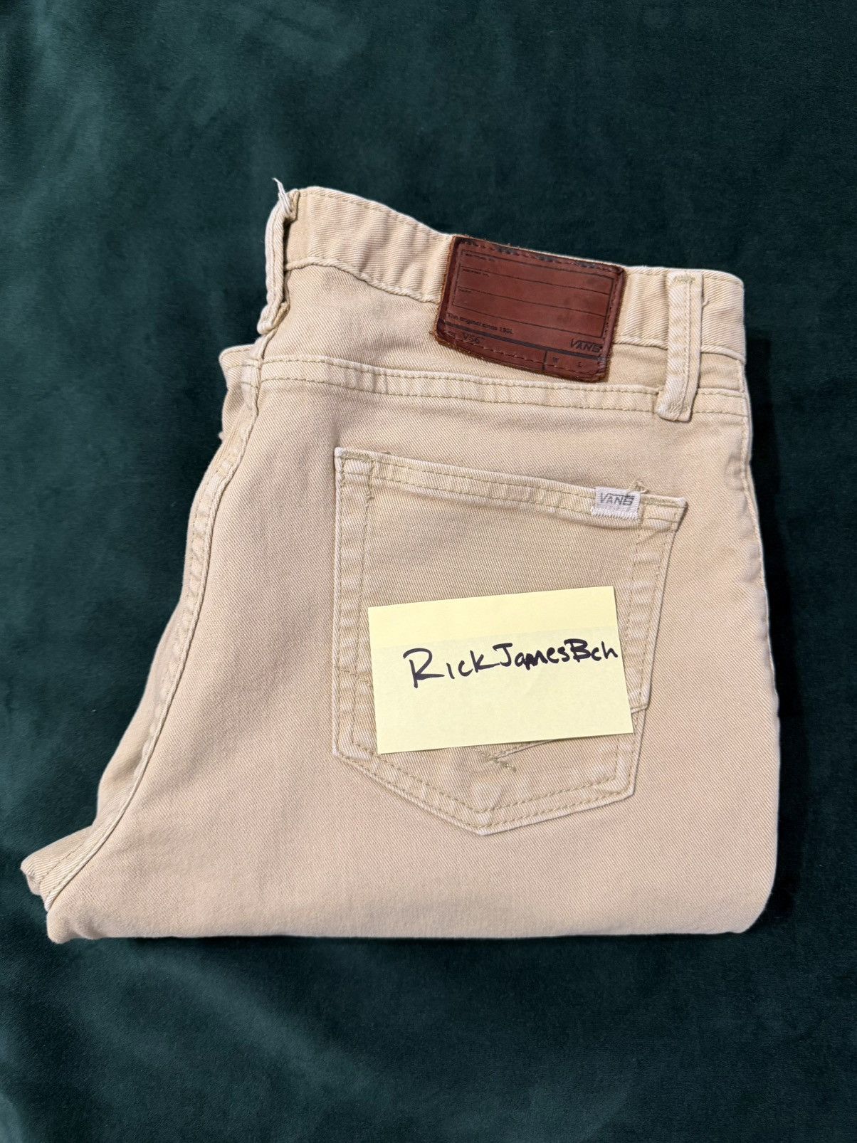 Vans Tan canvas pants Size US 30 / EU 46 - 2 Thumbnail
