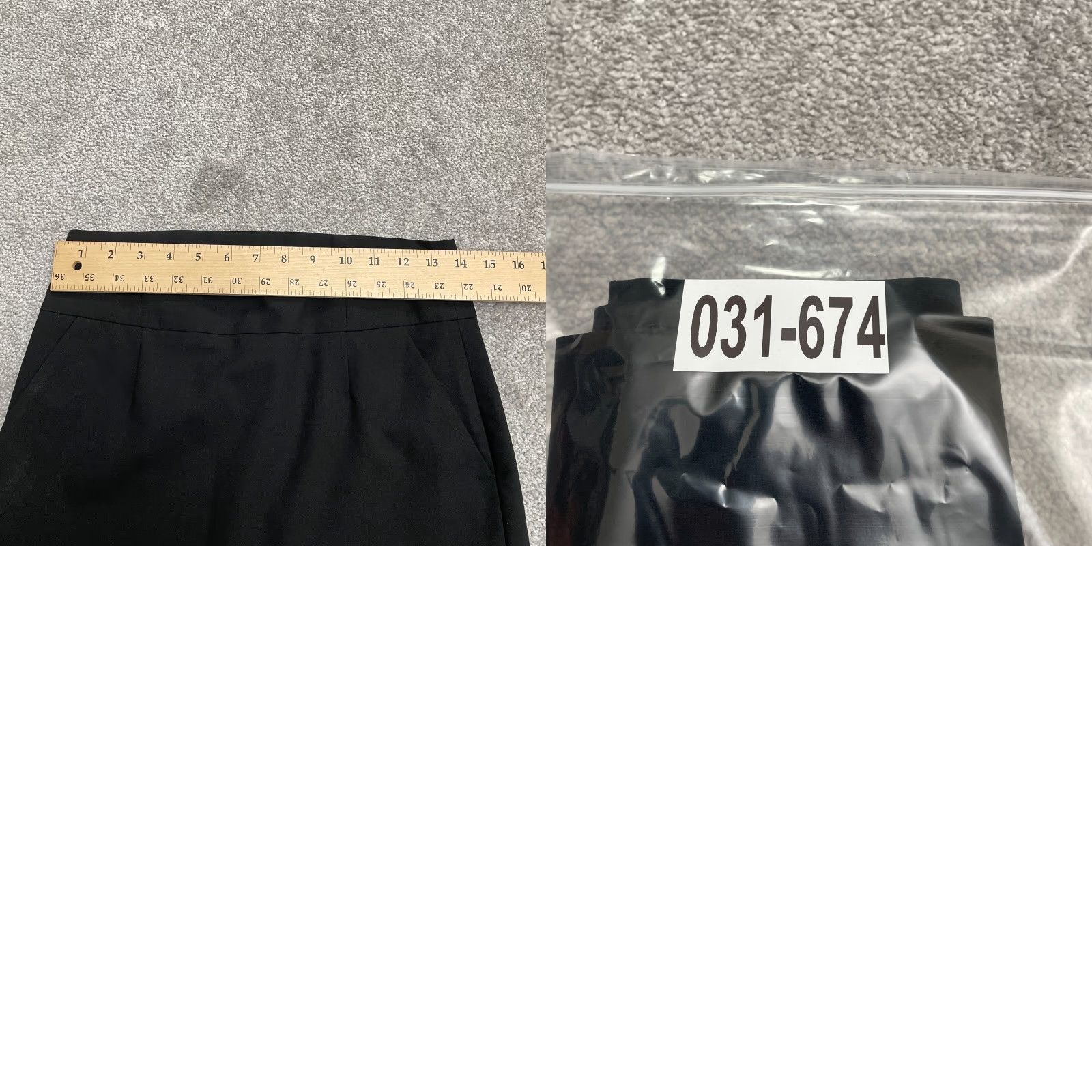 Banana Republic Banana Republic Skirt Womens 0P Knee Length Pencil Wool Black Stretch Slit X-Body Ready Size 25" / US 0 / IT 36 - 9 Thumbnail