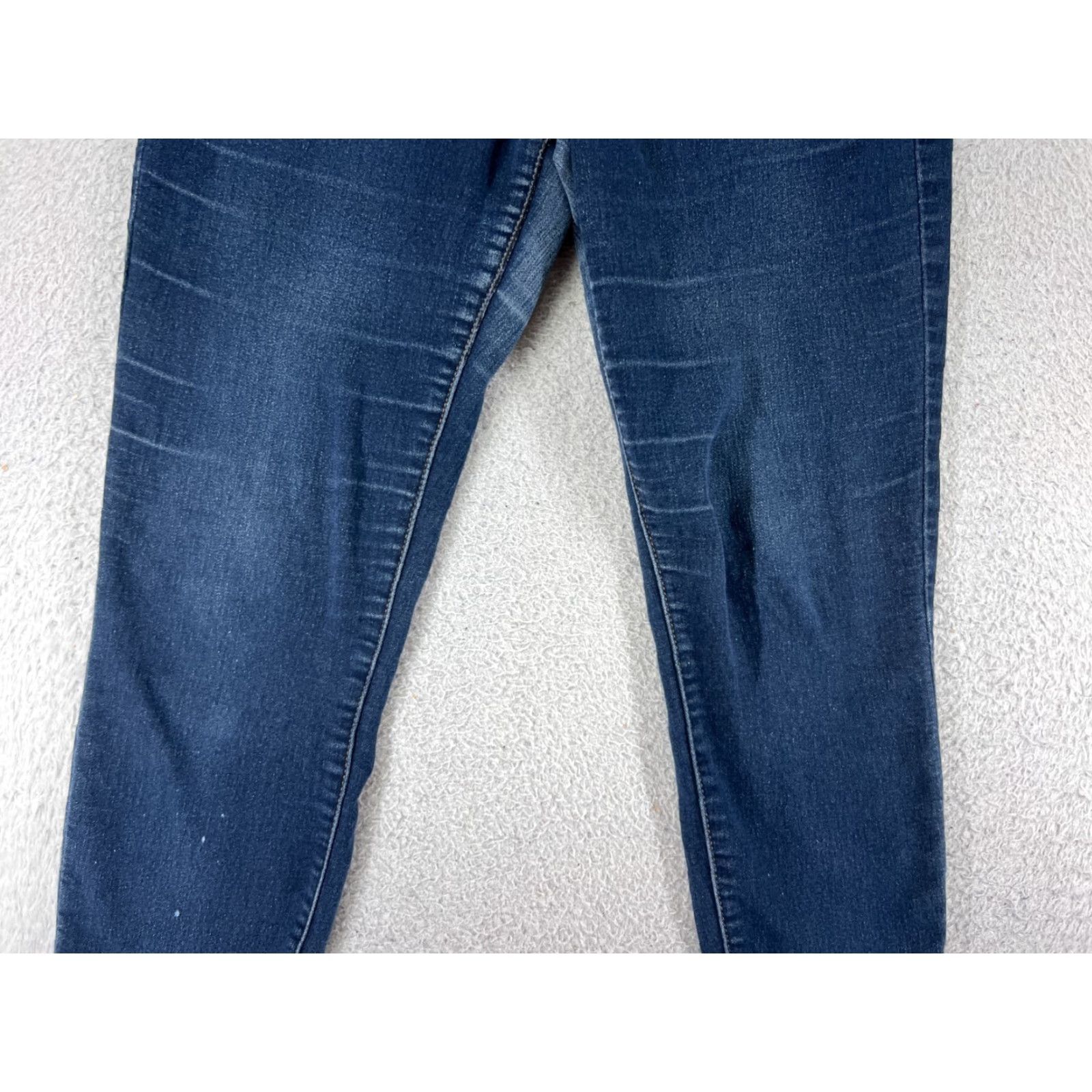 Vintage D Jeans Women's Jeans Skinny Mid Rise Blue Denim 8 Regular 26x24 Distressed 5-Pocket Cotton Blend Size 30" / US 8 / IT 44 - 5 Thumbnail