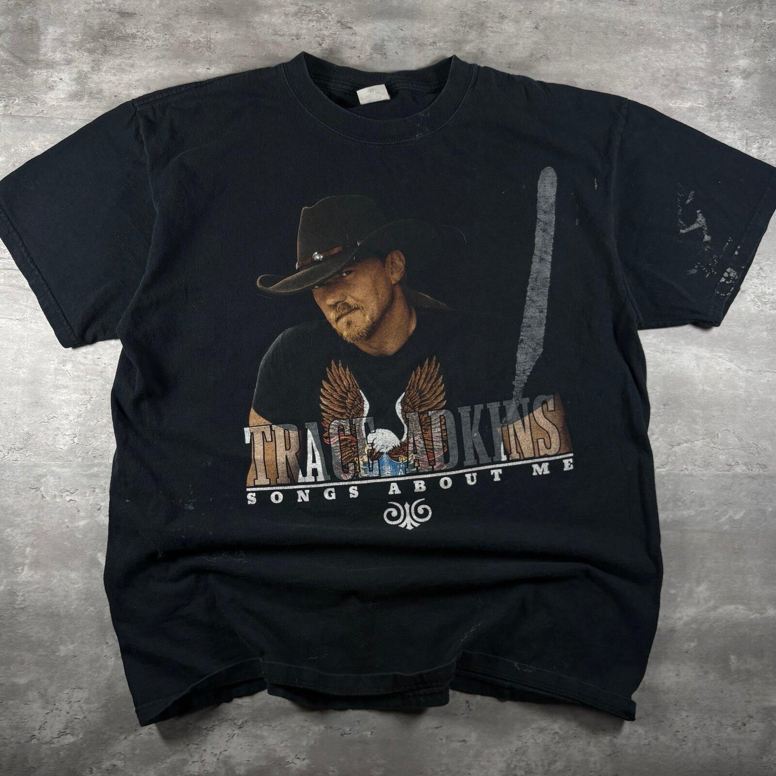 Hanes Vintage Trace Adkins tour tee Size US XL / EU 56 / 4 - 1 Thumbnail