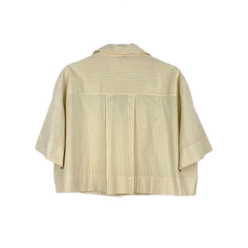 Loewe LOEWE Yellow and blue vertical embroidery logo short sleev Size M / US 6-8 / IT 42-44 - 2 Thumbnail