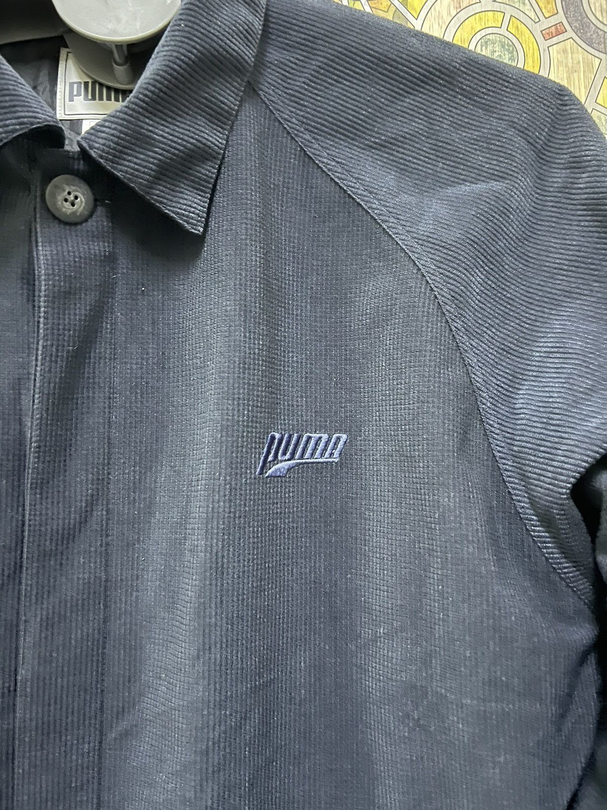 Japanese Brand × Puma VINTAGE BLUE NAVY PUMA VERY RERA JACKET. (CJ8) Size US XL / EU 56 / 4 - 15 Thumbnail