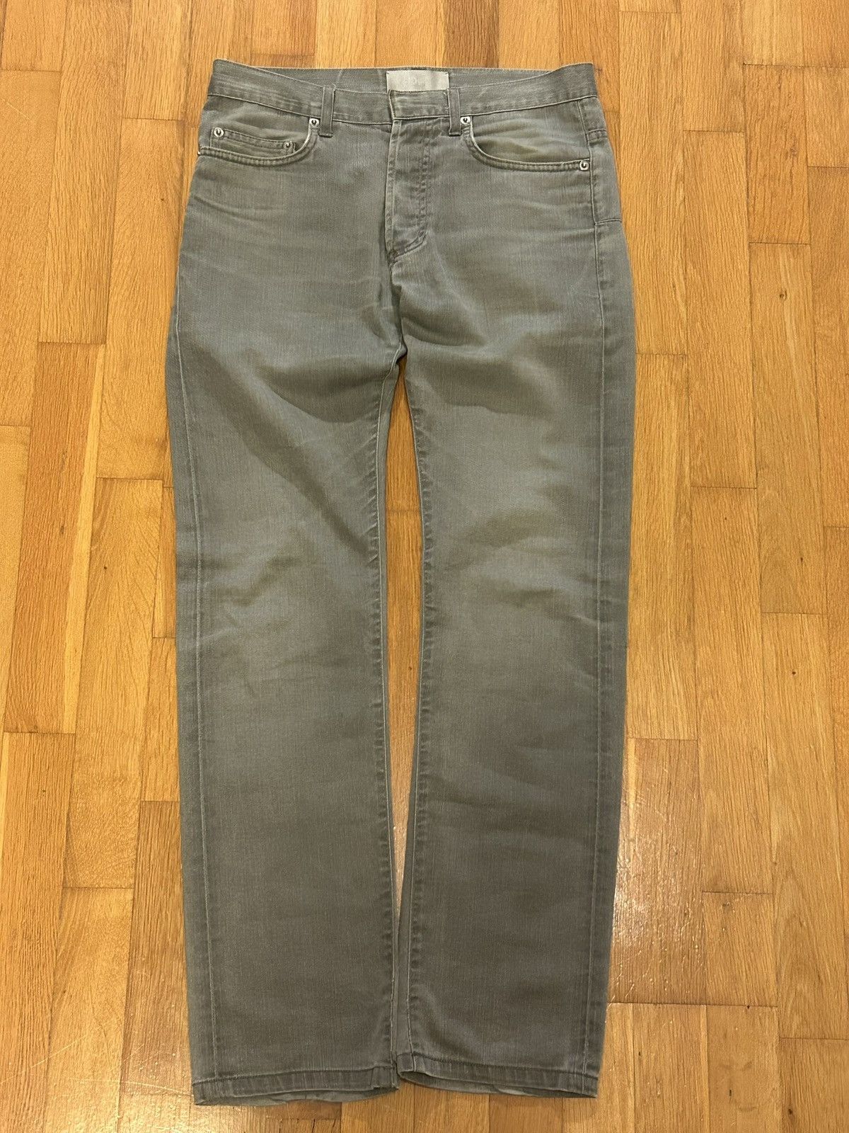 Dior Dior Slim Fit Jeans – Gray – Size 28 Size US 28 / EU 44 - 1 Thumbnail
