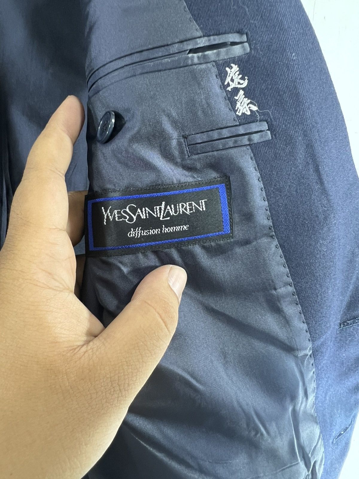 Yves Saint Laurent Yves Saint Laurent Luxury Blazer Size 38R - 6 Thumbnail