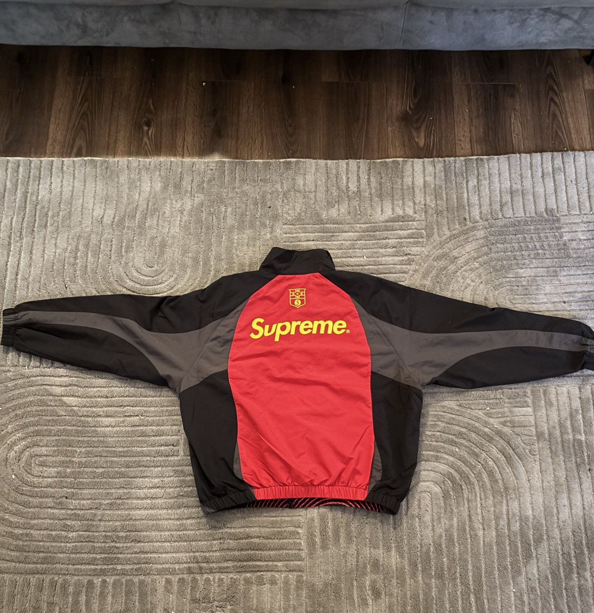 Supreme Supreme S logo track jacket (fw24) Black Size US S / EU 44-46 / 1 - 6 Thumbnail