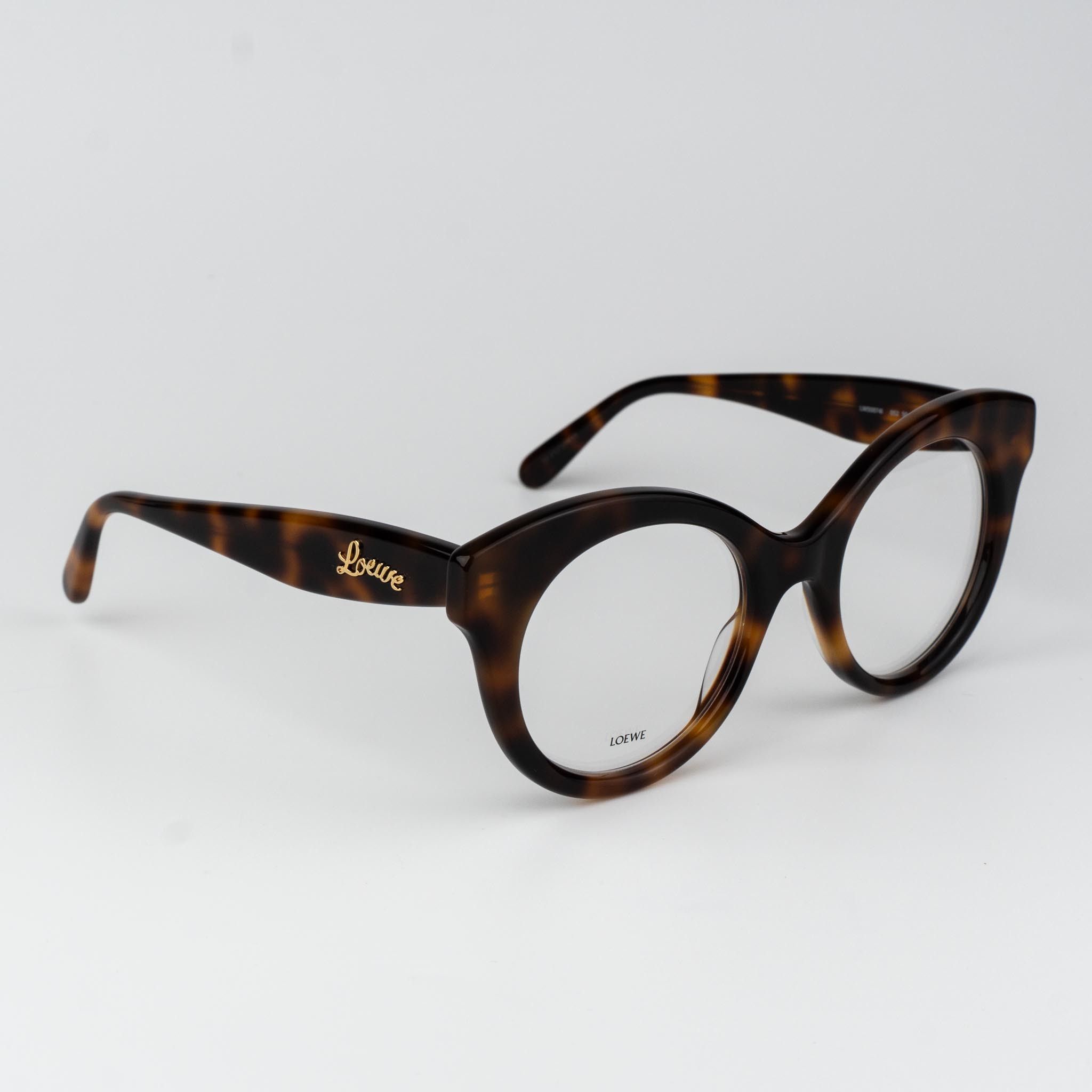 Loewe Loewe CURVY Women Eyeglasses LW50074I 052 NEW AUTHENTIC Size ONE SIZE - 4 Thumbnail
