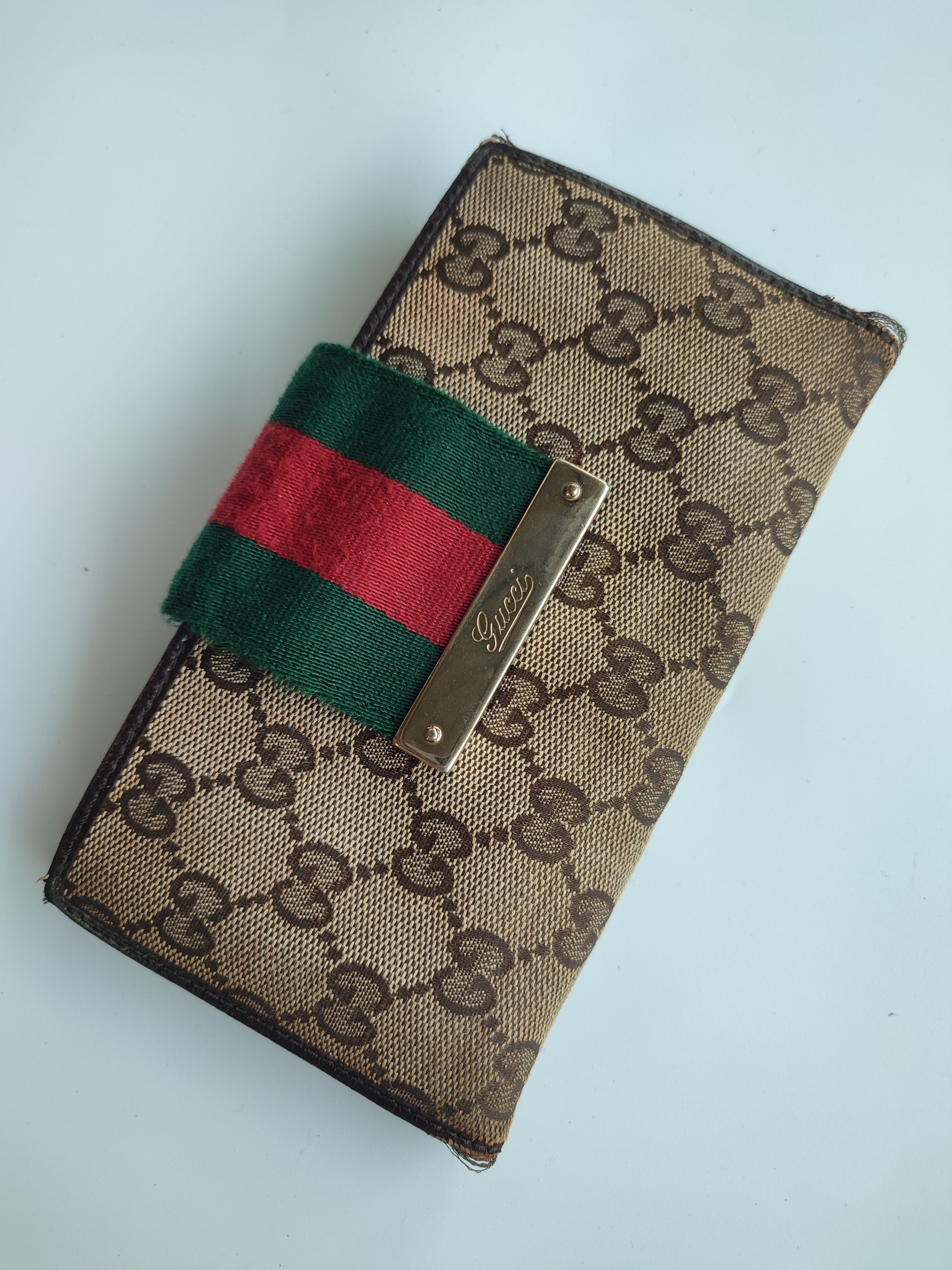 Gucci Auth Gucci GG Canvas Wallet Size ONE SIZE - 1 Thumbnail