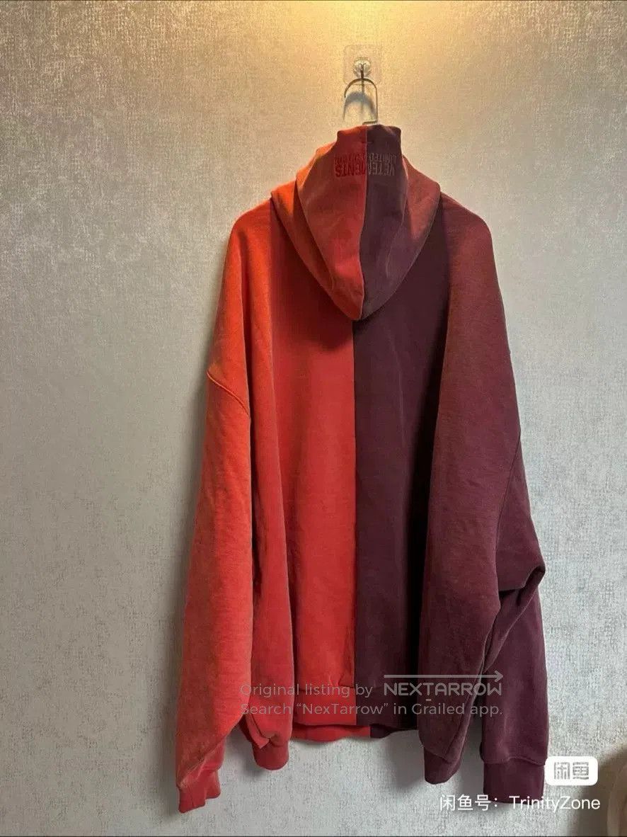 Vetements vetements color-blocked oversized hoodie. Size US S / EU 44-46 / 1 - 2 Thumbnail