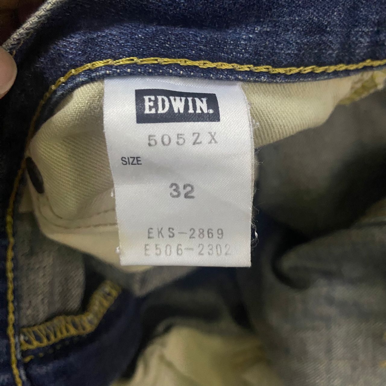 Edwin Vintage Edwin Selvegde Redline Backle Back Denim Size US 36 / EU 52 - 18 Thumbnail