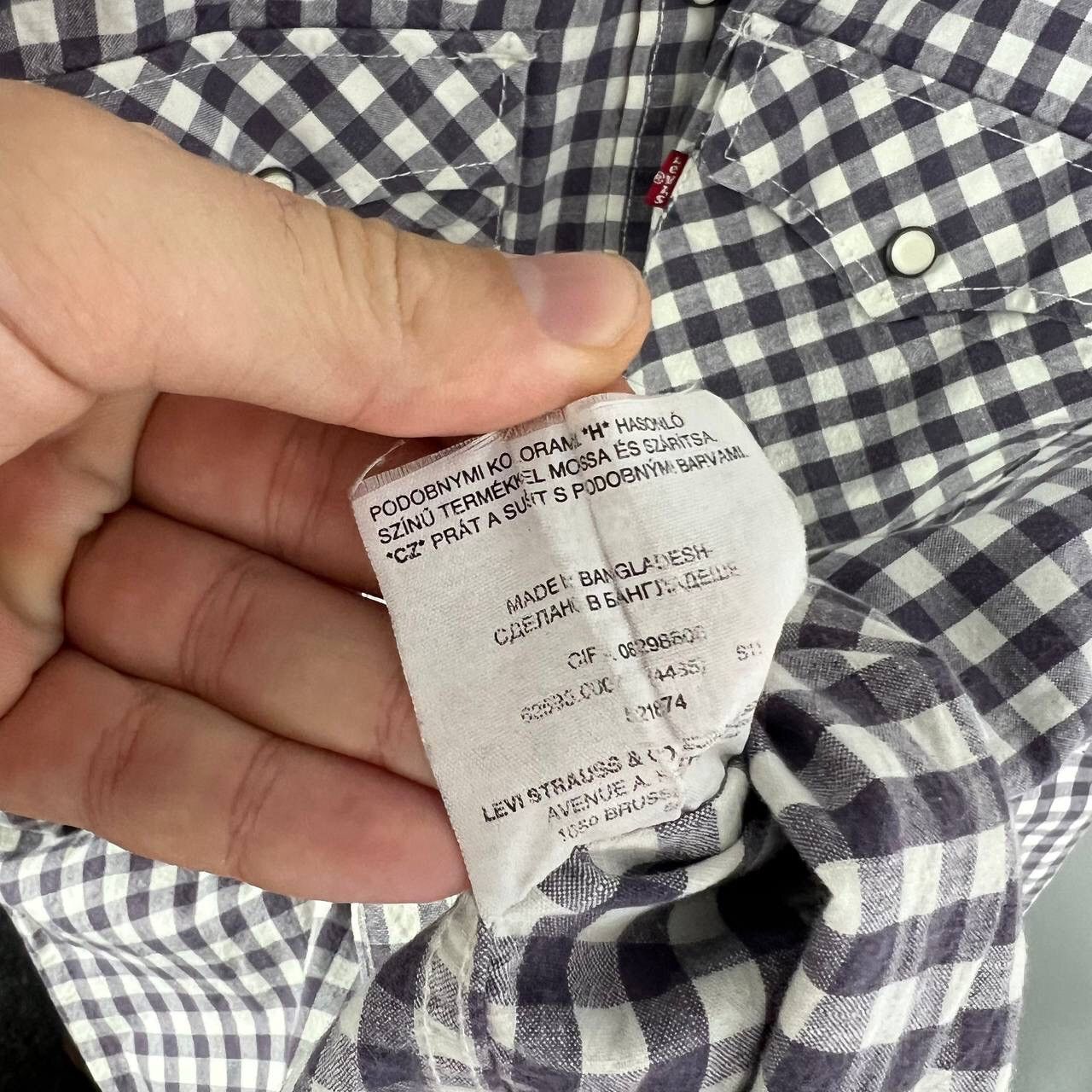 Levi's Y2K Vintage Levi’s Shirt Plaid Button Up Flannel Size US M / EU 48-50 / 2 - 4 Thumbnail