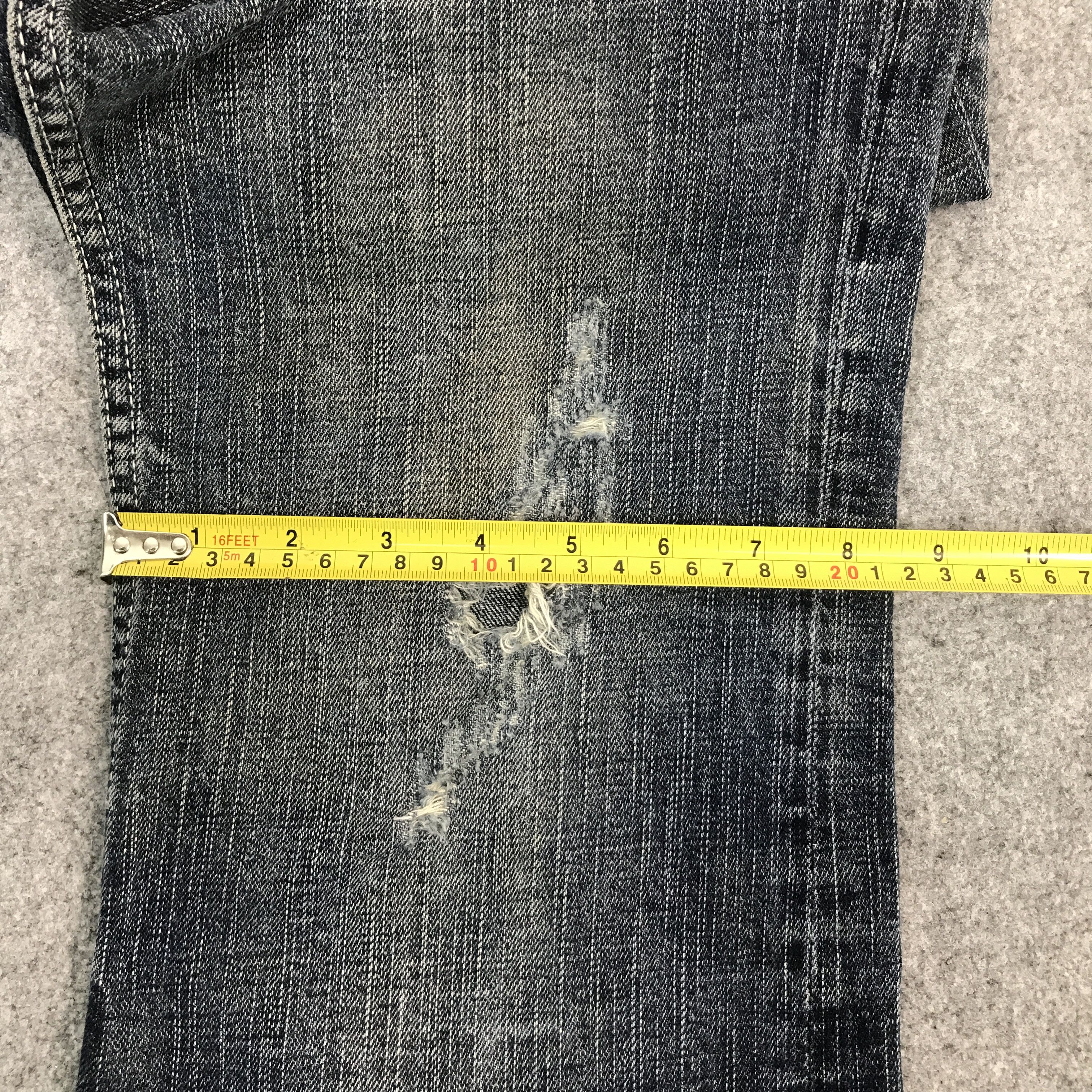 Japanese Brand FLARE JAPAN SORRIDERE DISTRESSED PANTS Size US 36 / EU 52 - 11 Thumbnail