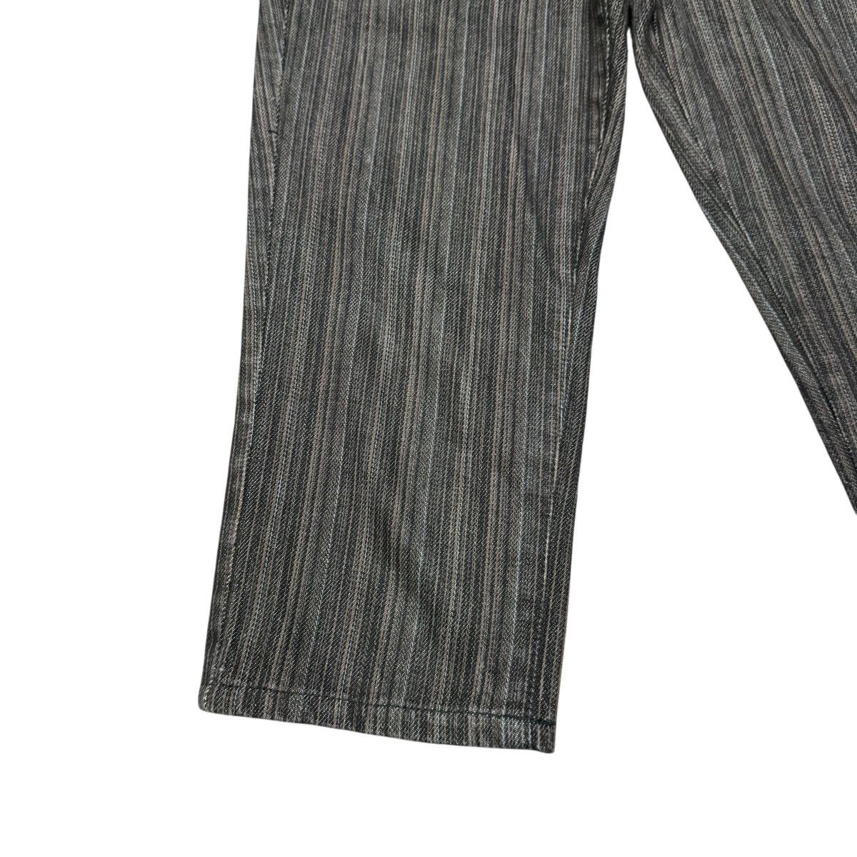 Vivienne Westwood Vivienne Westwood Pinstriped Low Rise Cropped Pants Size 29" - 8 Thumbnail